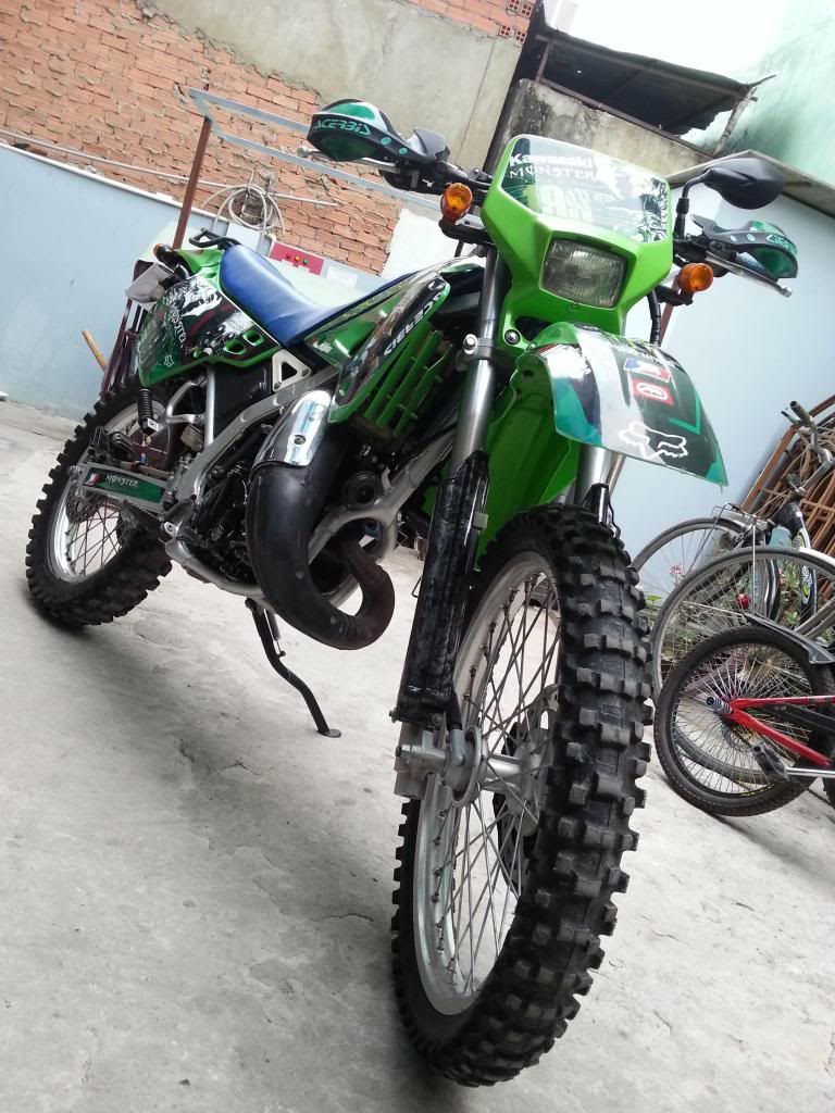 bán gấp kawasaki địa hình giá tốt cào cào nè - 1