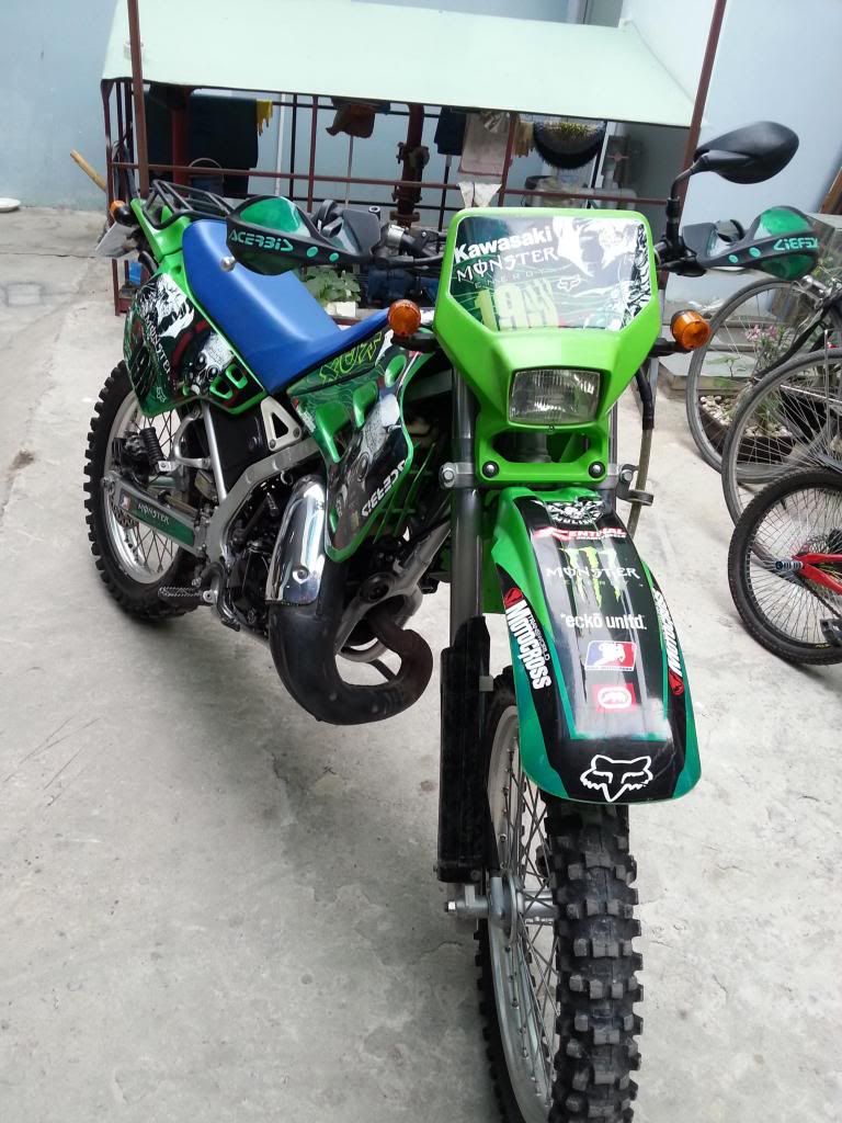 bán gấp kawasaki địa hình giá tốt cào cào nè - 2
