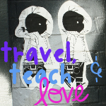 Grab button for Travel Teach and Love