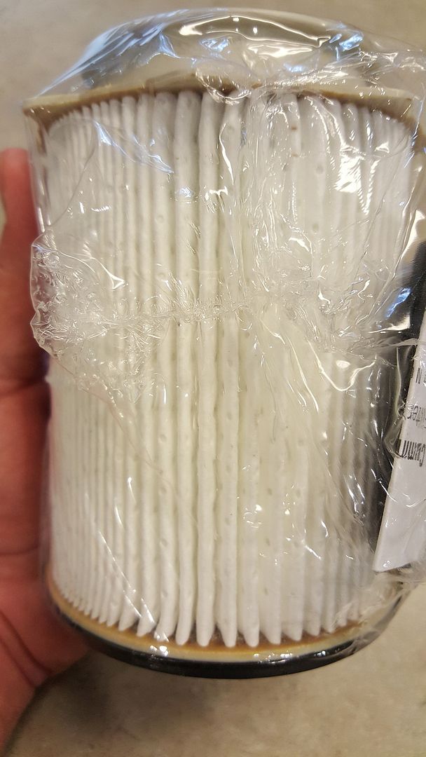 Mopar fuel filter comparison between dealer and online reseller