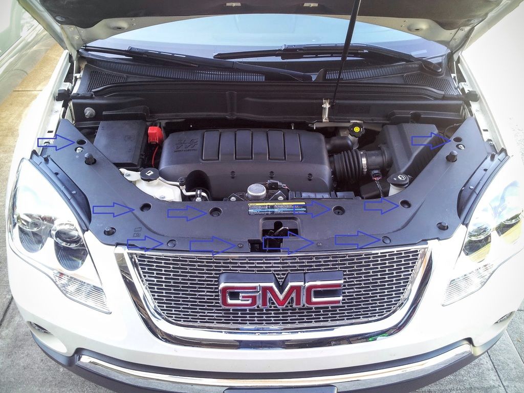 [HOW TO] Removing Front Bumper and Headlight Housing (20072012 Acadia