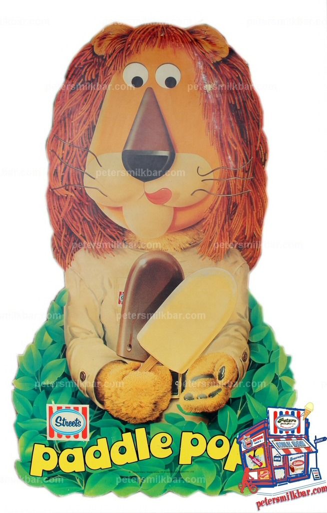Paddle-Pop-Lion-Sign-Vintage-Advertising