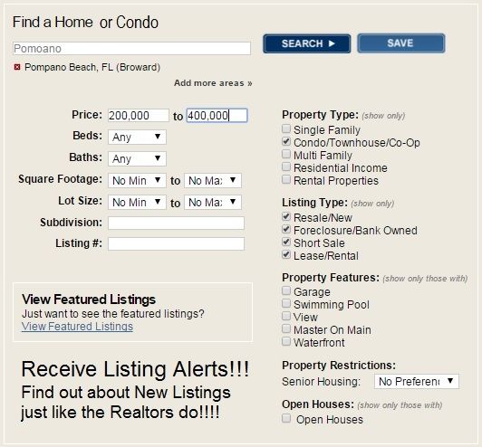 Search For Homes & Condos