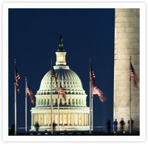 Capital Sites Bike Tour At Night