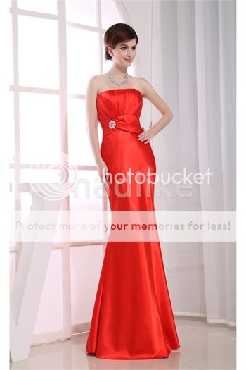 Floor-Length Bright Red Fall Pageant Dress Photo by ihadlike | Photobucket