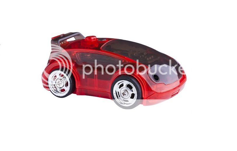 Desk Pets AppBots CarBot Micro Robotic Race Car Battle Rechargeable RED